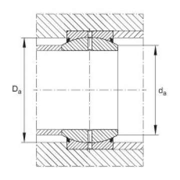 FAG Radial spherical plain bearings - GE180-DO