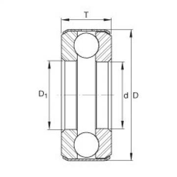 FAG Axial-Rillenkugellager - B11