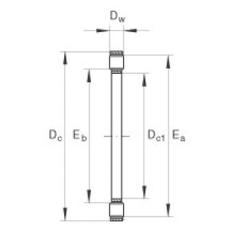 المحامل K81234-M INA