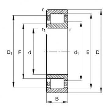 FAG Zylinderrollenlager - NJ310-E-XL-TVP2