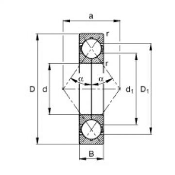 FAG Vierpunktlager - QJ311-XL-MPA