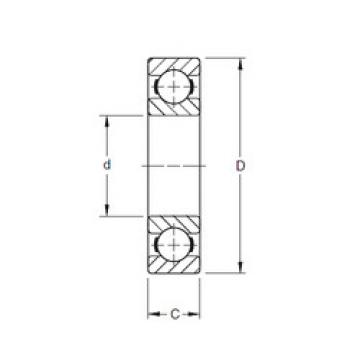 المحامل 155BIC615 Timken