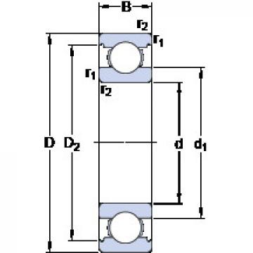 المحامل 6217 SKF