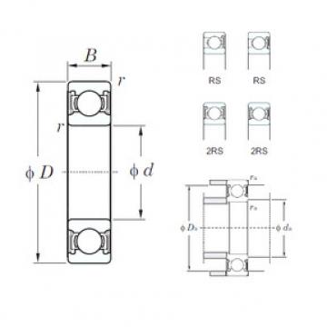 المحامل 6017-2RS KOYO