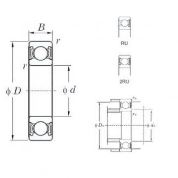 المحامل 6206-2RU KOYO