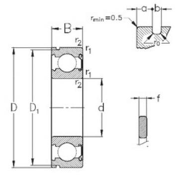 المحامل 6211-Z-NR NKE