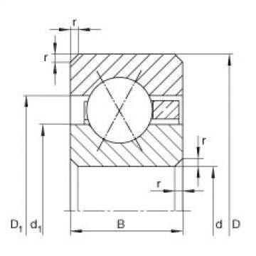 المحامل CSXF090 INA