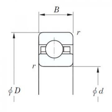 المحامل KAC050 KOYO