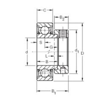 المحامل RA015RR Timken