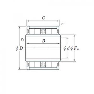 المحامل 4UJ130B KOYO