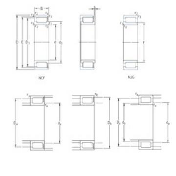 المحامل NCF3015CV SKF