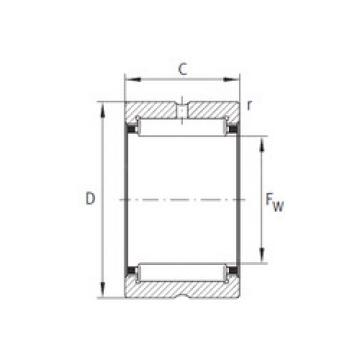 المحامل RNA4901-XL INA