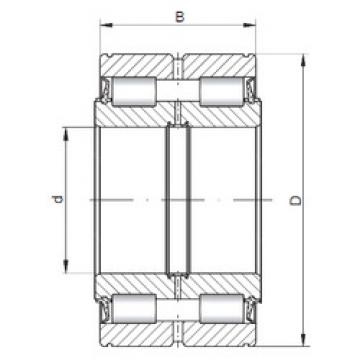 المحامل SL045004 ISO