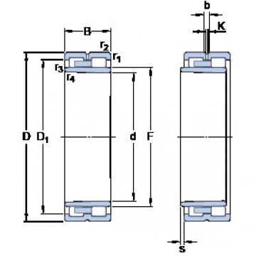 المحامل NNU 4992 BK/SPW33 SKF