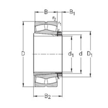 المحامل 23240-K-MB-W33+H2340 NKE