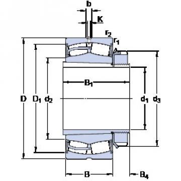 المحامل 23226-2CS5K/VT143 + H 2326 L SKF