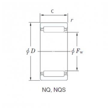 المحامل NQ152516 KOYO