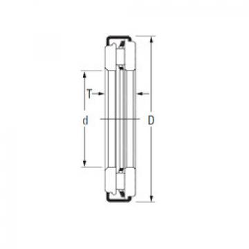 المحامل AXZ 5,5 5 13 Timken