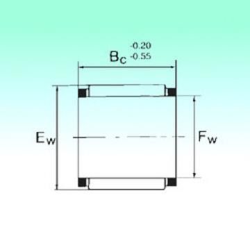 المحامل KBK 12x16x16 NBS