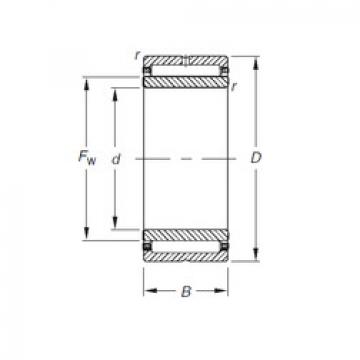 المحامل NKJ10/16 Timken