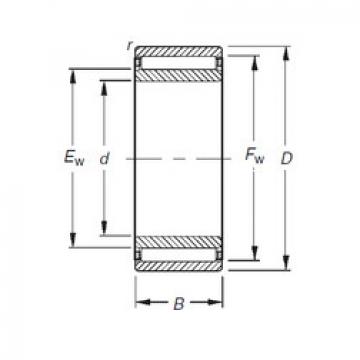 المحامل NAO35X50X17 Timken