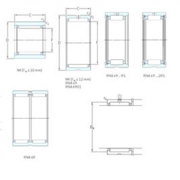 المحامل RNA4926 SKF