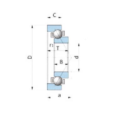 المحامل AC5033 KOYO