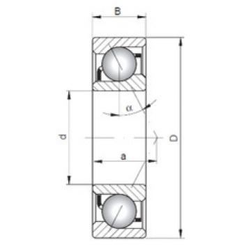 المحامل 7405 A ISO