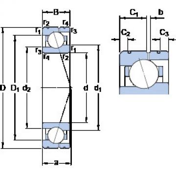 المحامل 71924 ACE/HCP4AL SKF