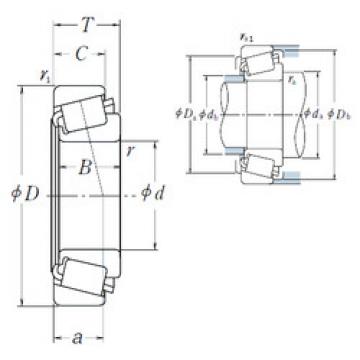 المحامل LM29748/LM29710 NSK