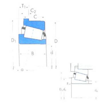 المحامل XGA33210/YSA33210R Timken