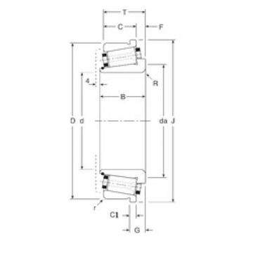 المحامل 133075/133130C Gamet