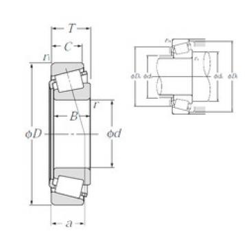 المحامل 4T-566/563 NTN