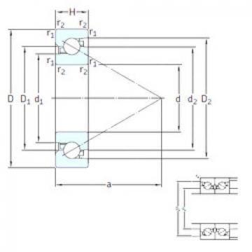 المحامل BSD 4090 CG SKF