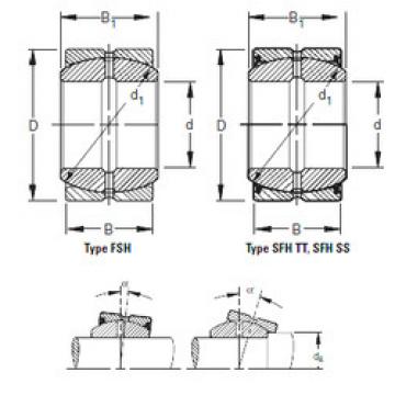 المحامل 50FSH90 Timken