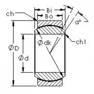 المحامل GEBJ20C AST