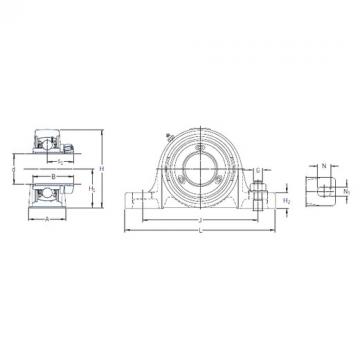 المحامل SY 1.1/2 PF/AH SKF