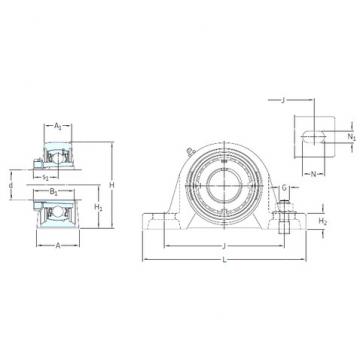 المحامل SYJ 35 KF+HA 2307 SKF