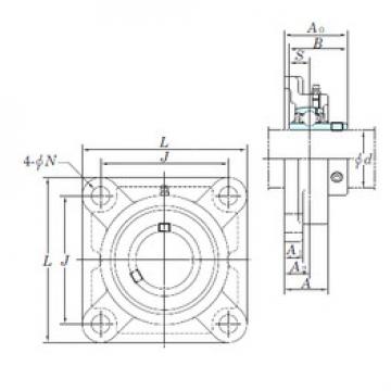 المحامل UCF208-24E KOYO