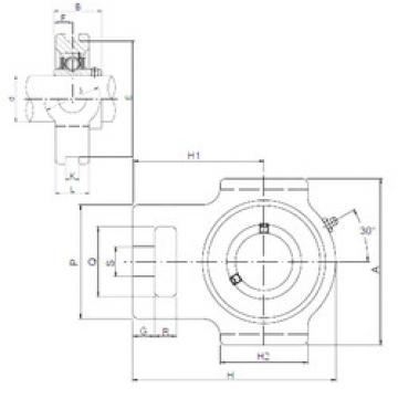 المحامل UCT306 CX