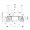 FAG Axial spherical plain bearings - GE25-AX #1 small image