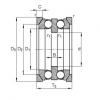 FAG Axial-Rillenkugellager - 54216 + U216