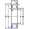 المحامل 6310-2RS1/HC5C3WT SKF