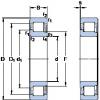 المحامل NJ 2324 ECML SKF