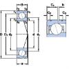 المحامل 71924 ACE/HCP4AL SKF #1 small image