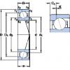 المحامل 71924 ACE/P4AH1 SKF