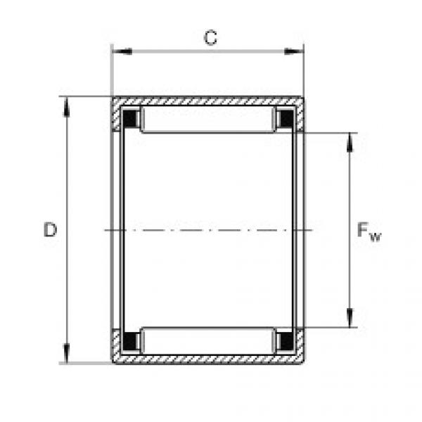 المحامل SCE108 INA #1 image