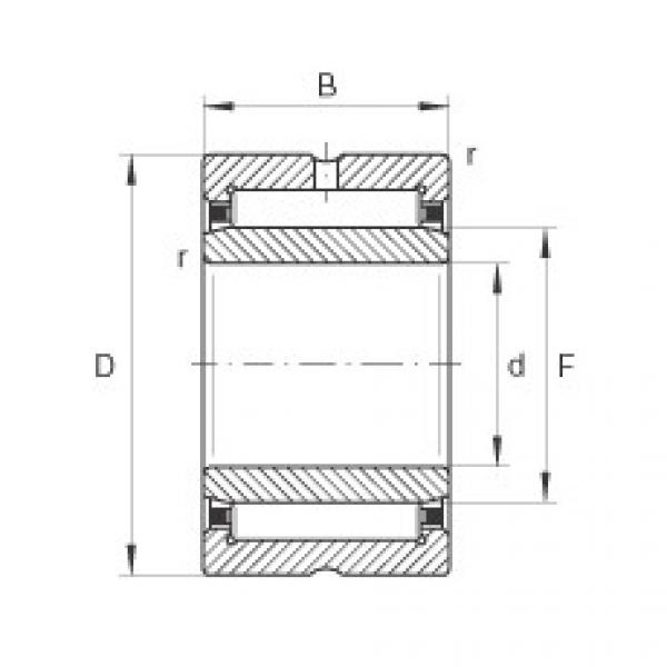 المحامل NA4905 INA #1 image