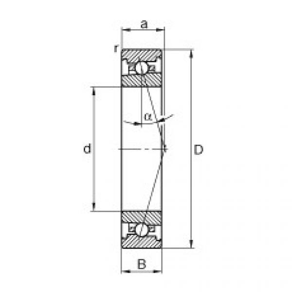 FAG Spindellager - HS7019-C-T-P4S #1 image