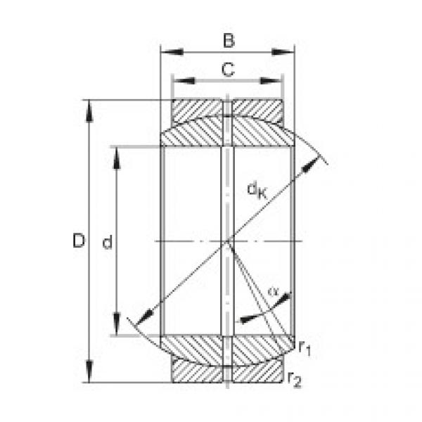 FAG Radial spherical plain bearings - GE180-DO #1 image